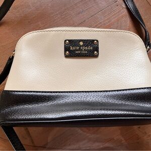 Kate Spade Black & White Crossbody Bag
